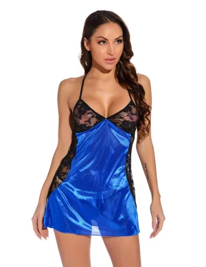 1 Piece Womens Dress Lace Fishnet Teddies - Sleepwear Lingerie Bodysuits with G-String