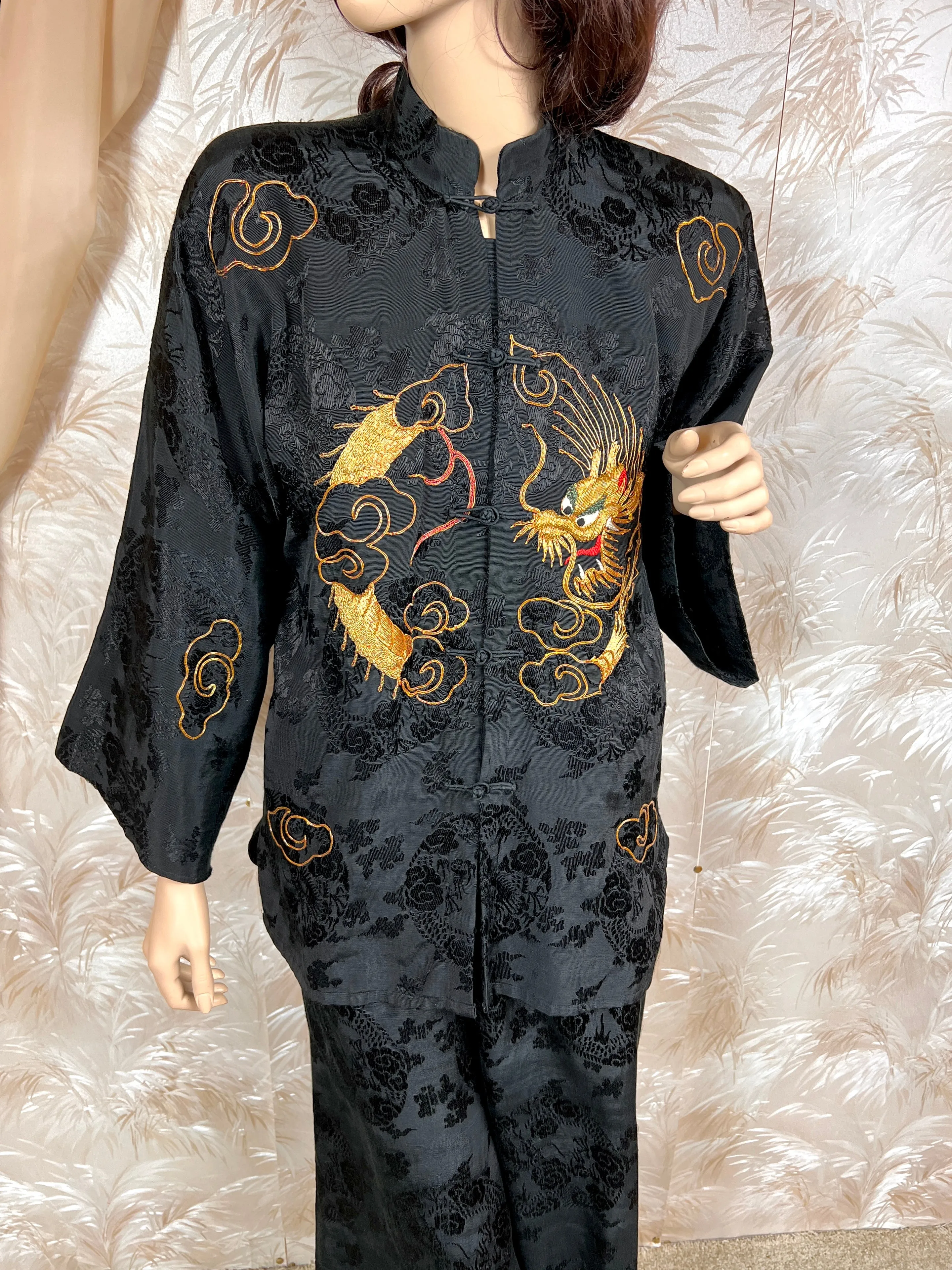 1930's Golden Cloud Pajamas