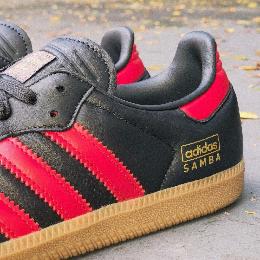 Adidas Samba OG Carbon Better Scarlet