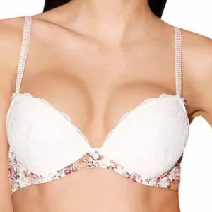 Aubade Fleur Lace Padded Push Up Bra