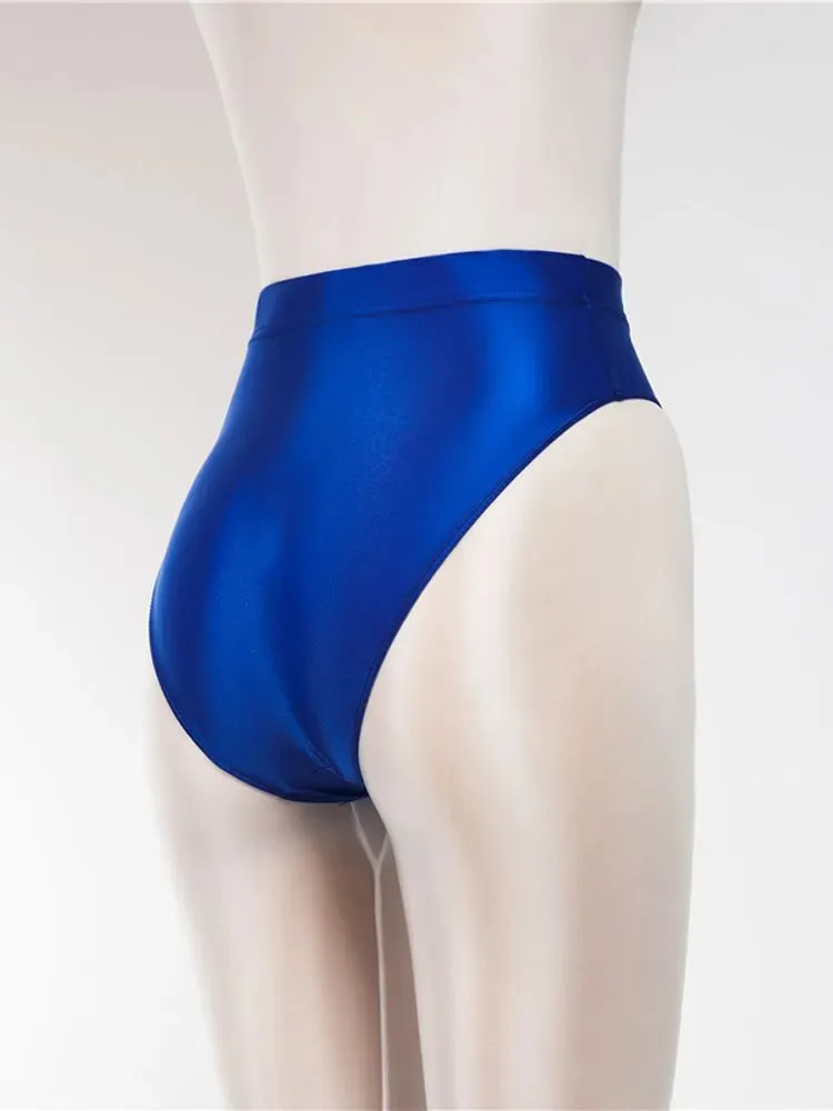 BodiModi LuxeCurve™️ Glossy Shiny High Leg Panties