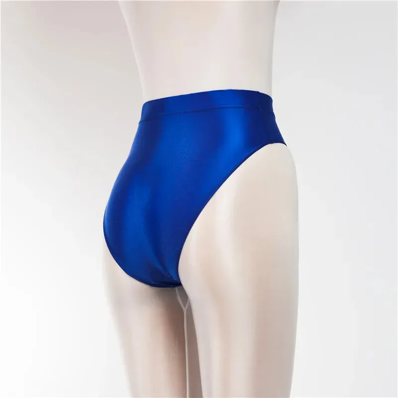 BodiModi LuxeCurve™️ Glossy Shiny High Leg Panties