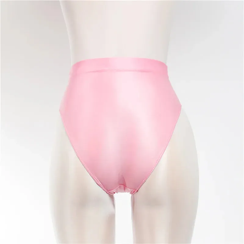 BodiModi LuxeCurve™️ Glossy Shiny High Leg Panties