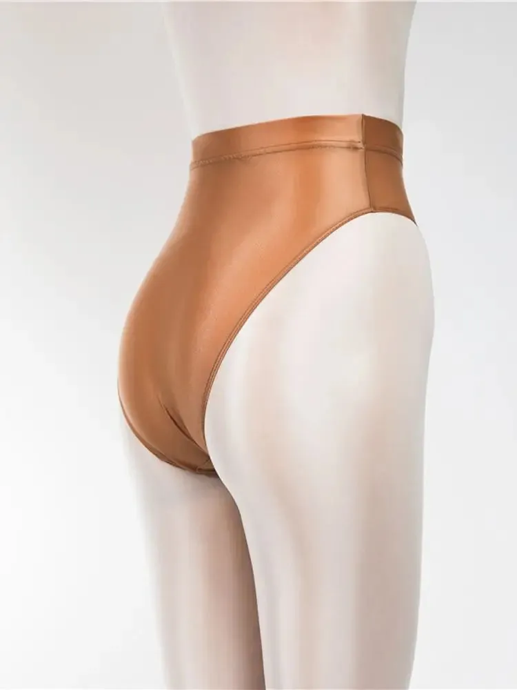 BodiModi LuxeCurve™️ Glossy Shiny High Leg Panties