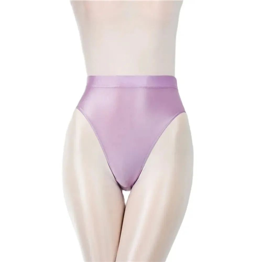 BodiModi LuxeCurve™️ Glossy Shiny High Leg Panties