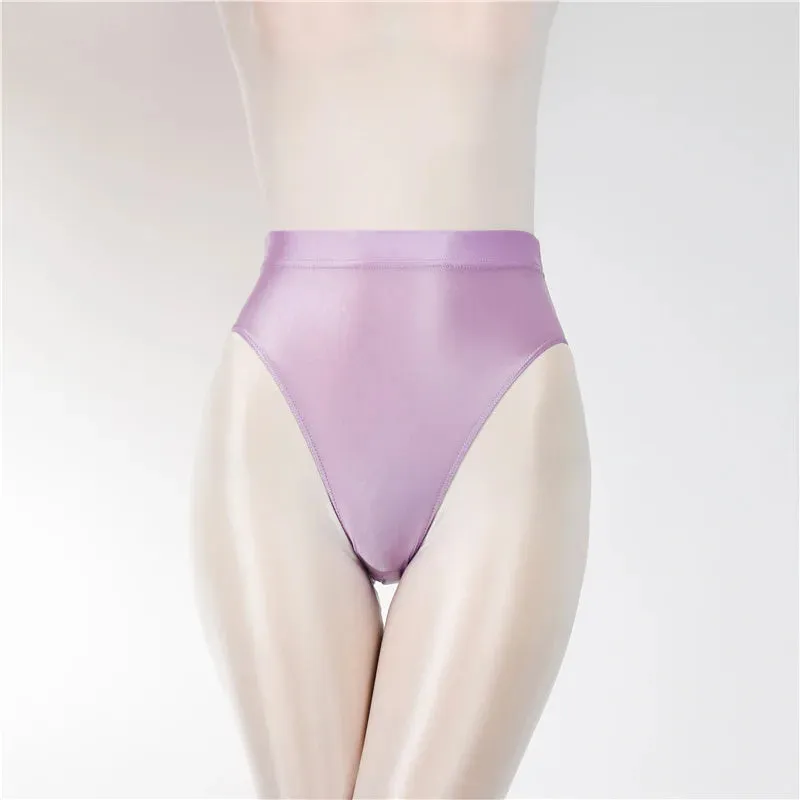 BodiModi LuxeCurve™️ Glossy Shiny High Leg Panties