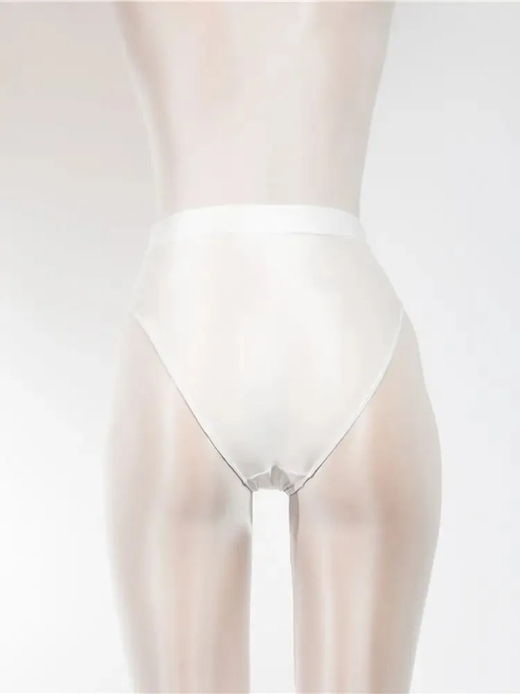 BodiModi LuxeCurve™️ Glossy Shiny High Leg Panties