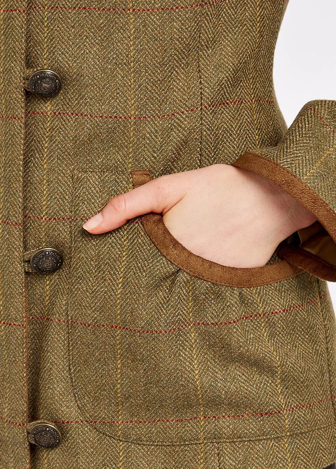 Bracken Tweed Jacket - Elm