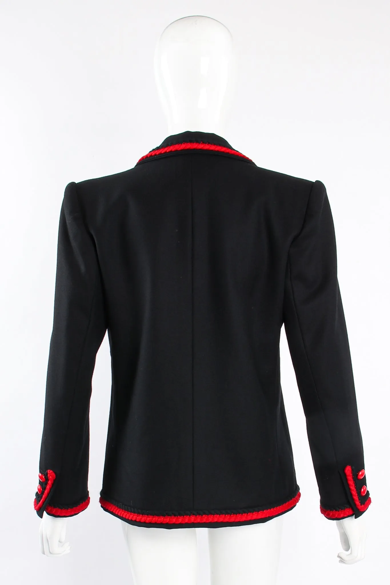 Braided Yarn Tipped Blazer