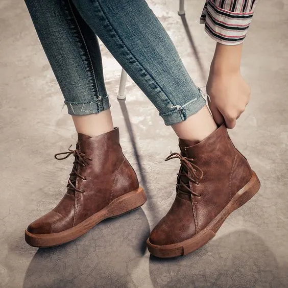 British Retro Martin Boots