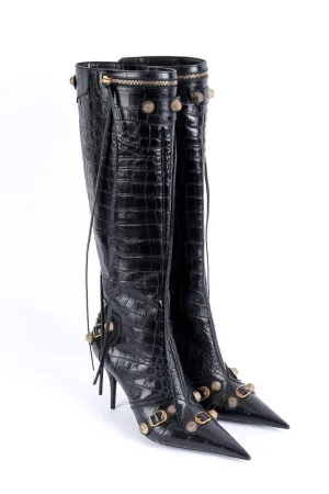 'Cagole' 90mm Stiletto Boots