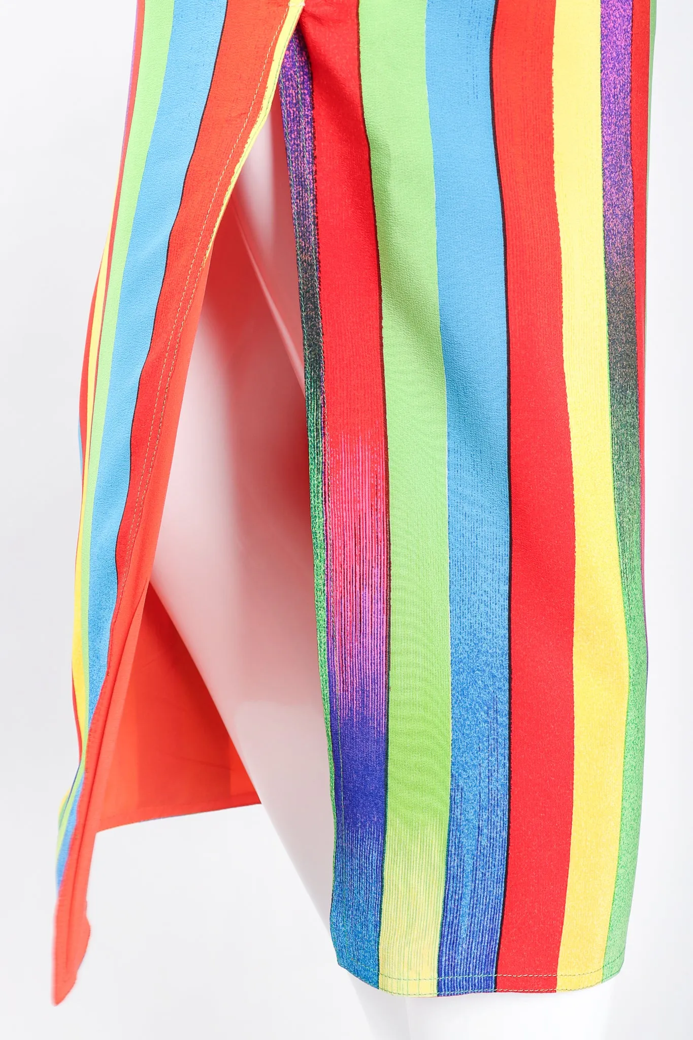 Carnival Stripe Vest & Skirt Set