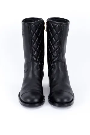 CC Quilted Mid-Calf Boots
