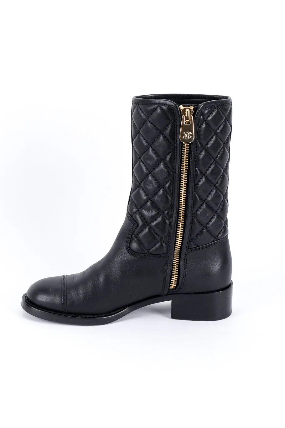 CC Quilted Mid-Calf Boots