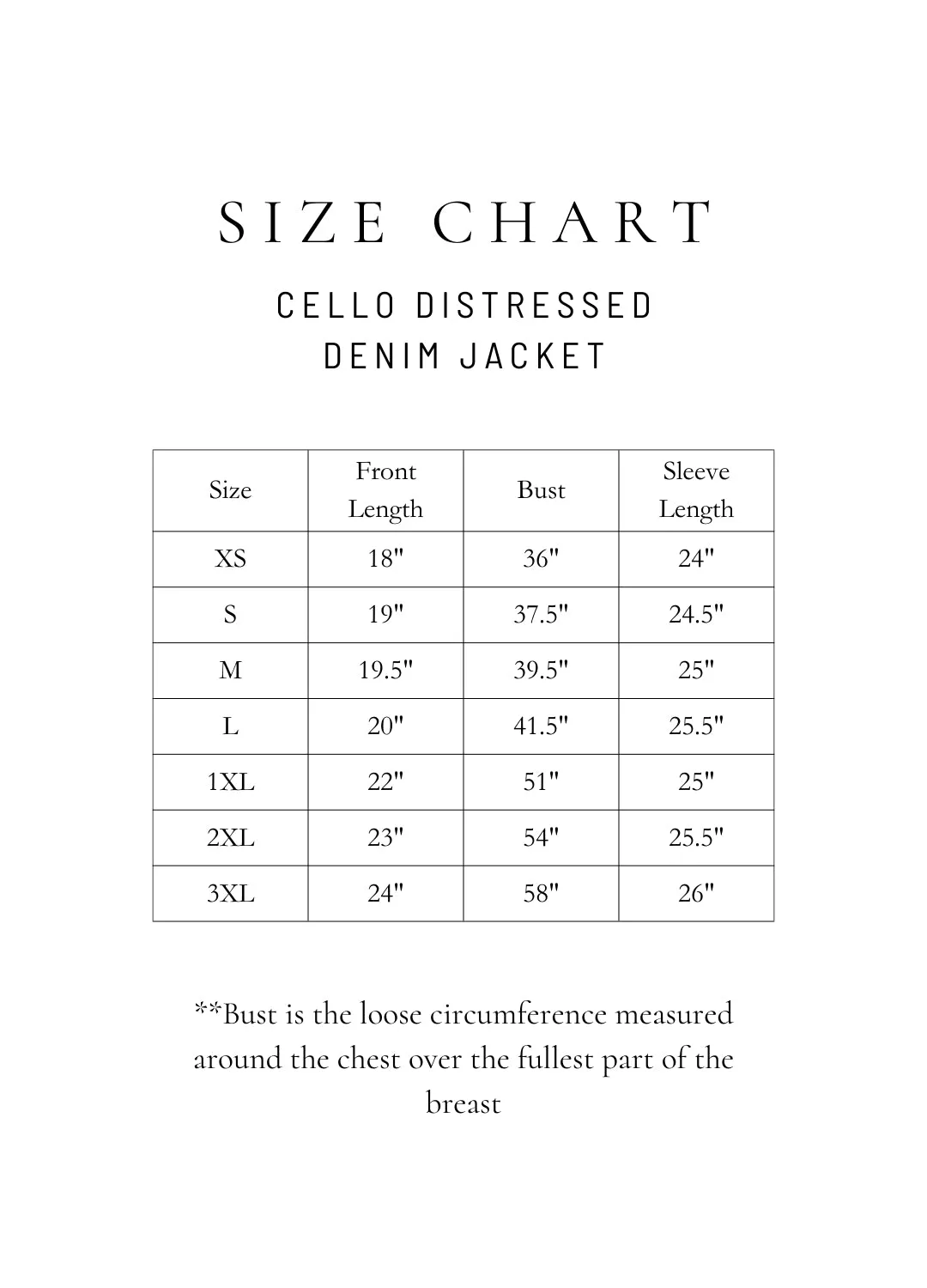 Cello Distressed Denim Jacket *FINAL SALE*