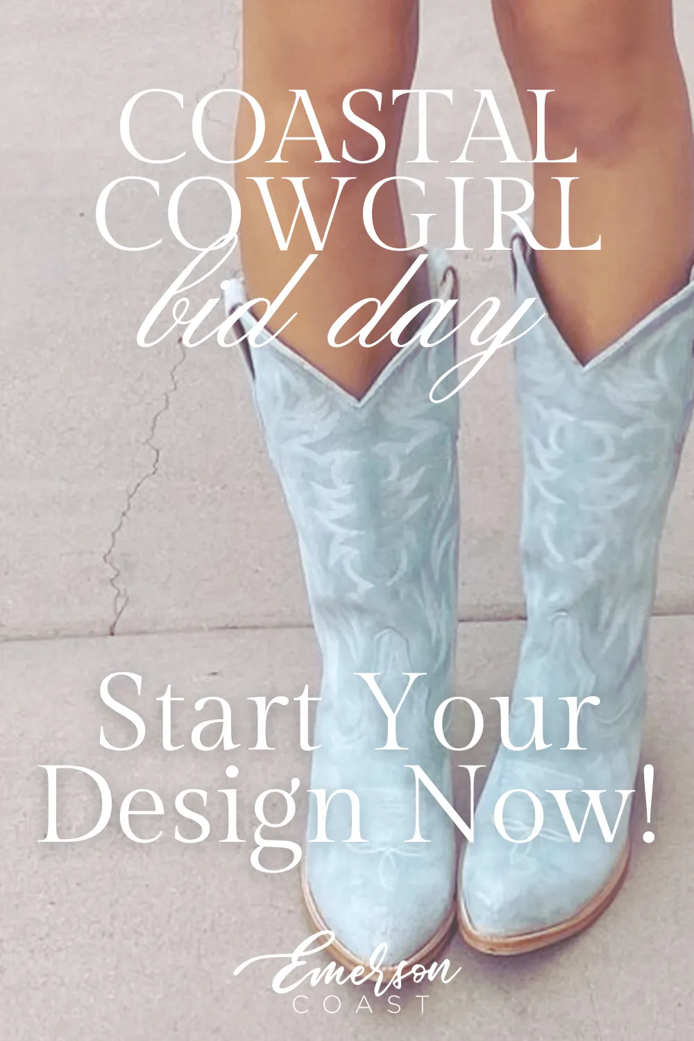 Chi Omega Coastal Cowgirl Bid Day