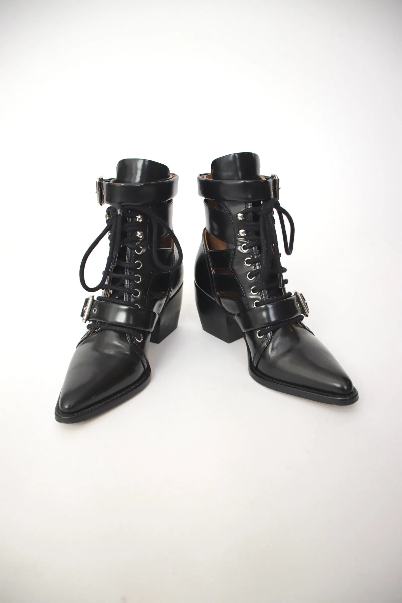 Chloé Rylee Calfskin Cutout Boots*