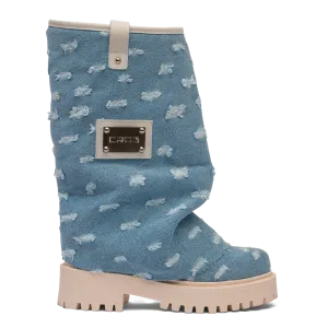 CHUNKY – Denim Boots Denim
