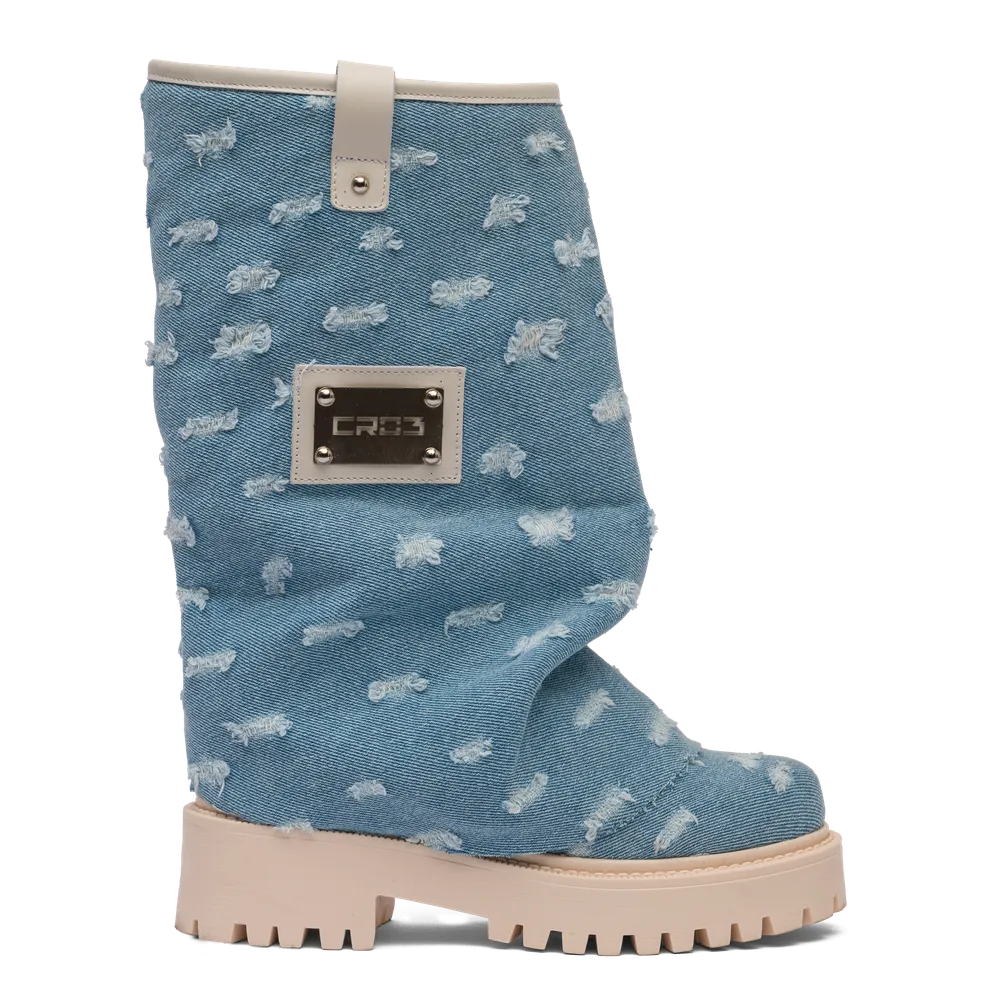 CHUNKY – Denim Boots Denim