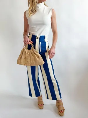 Colette Cropped Wide-Leg Pants