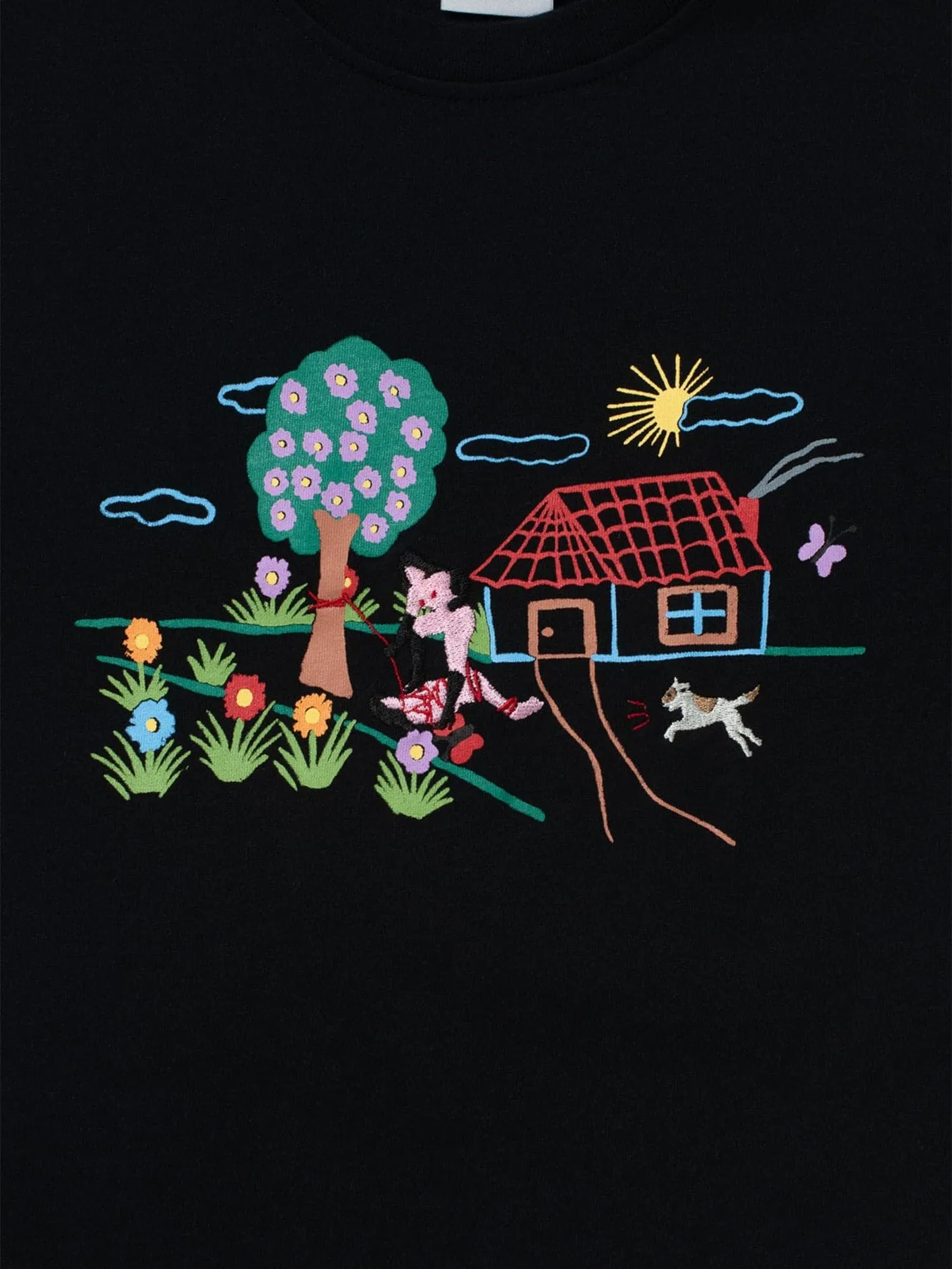 Coloring Boots T-Shirt - Black