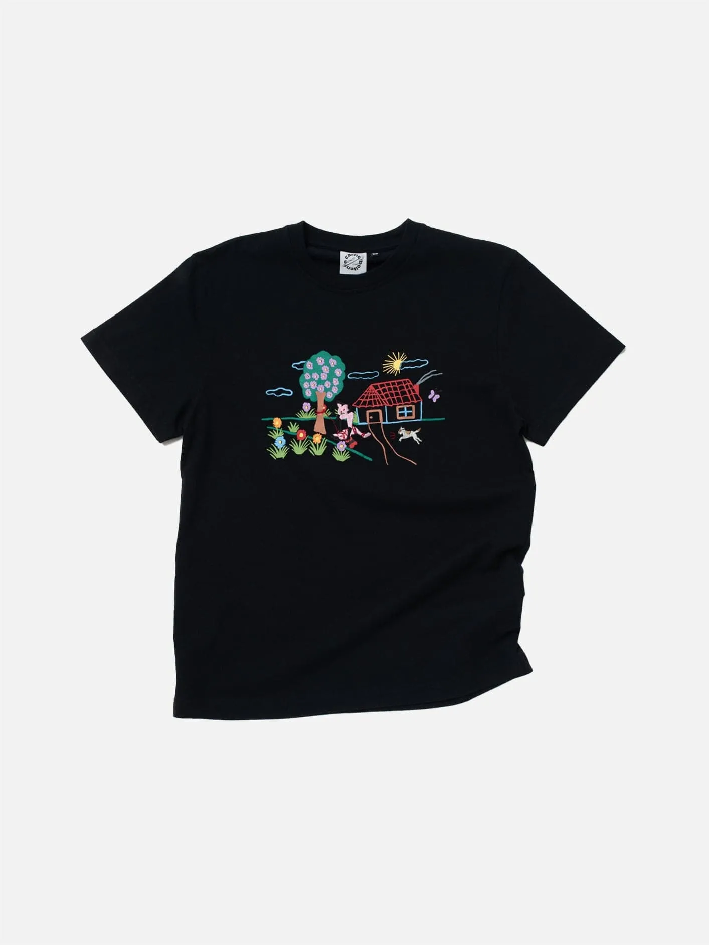 Coloring Boots T-Shirt - Black