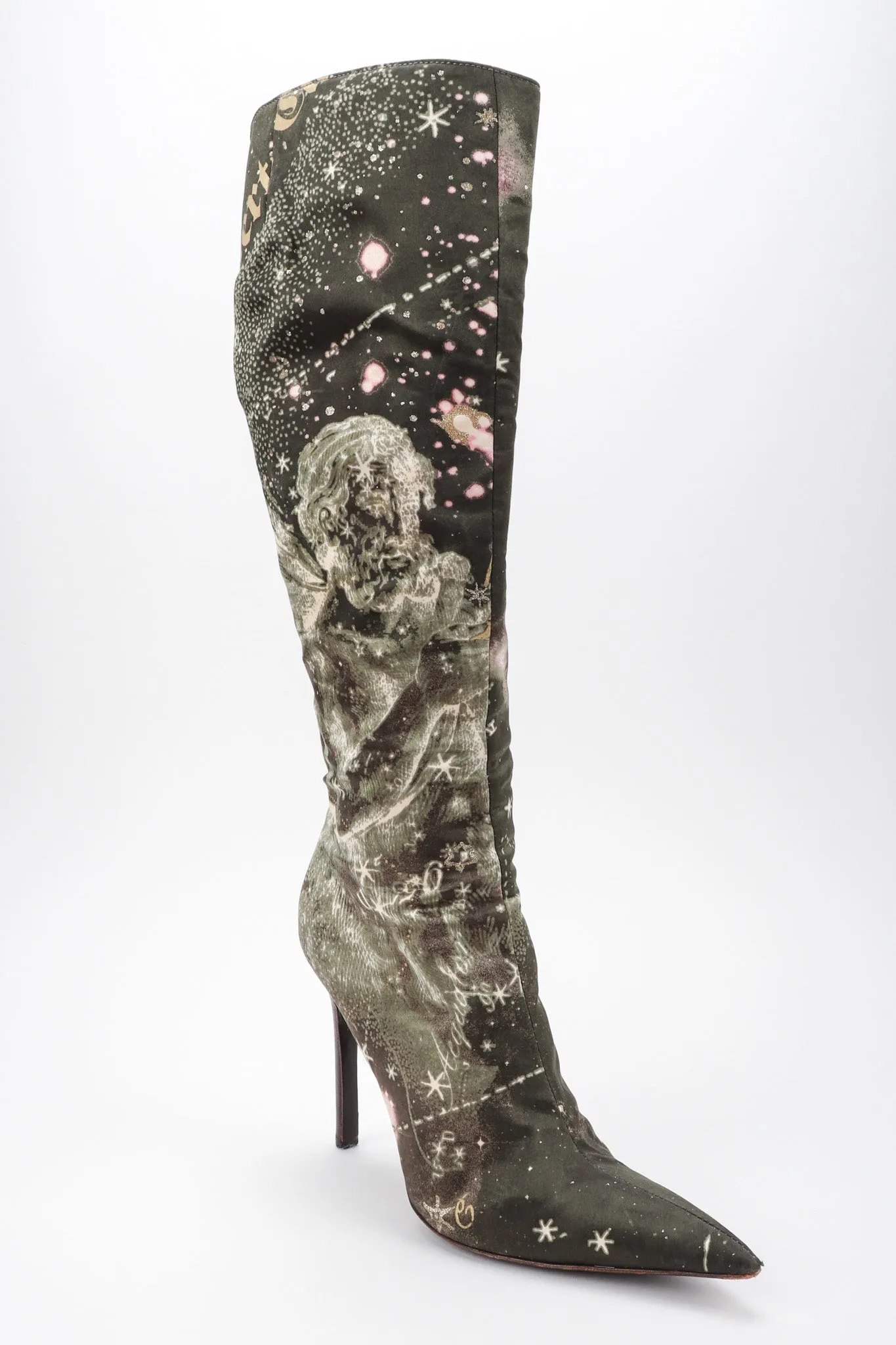 Constellation Stiletto Boots