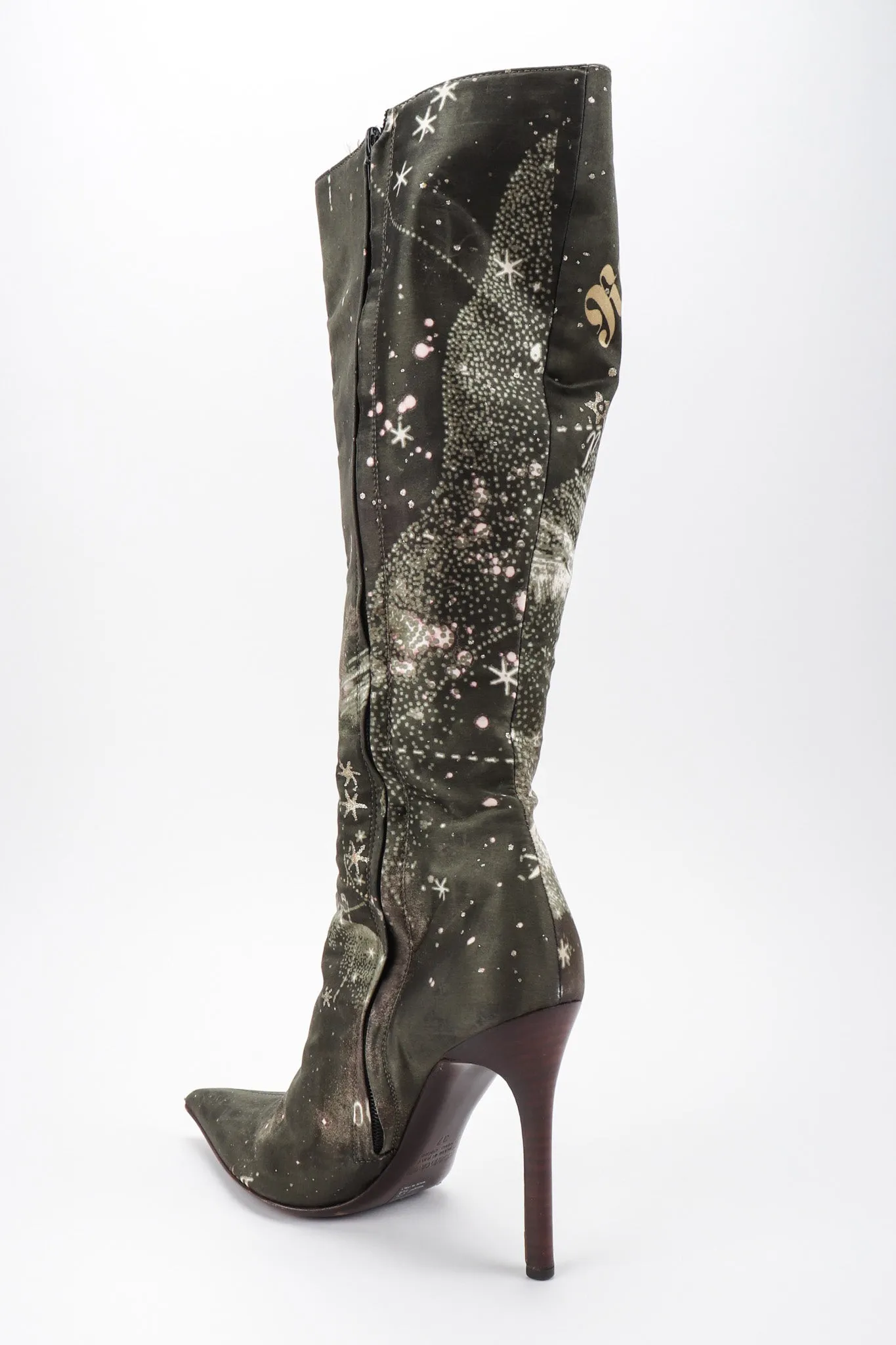 Constellation Stiletto Boots