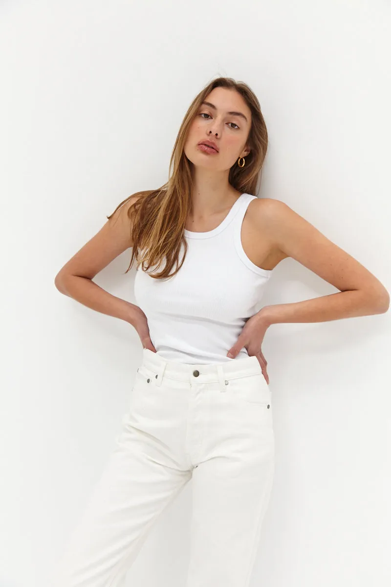 CORE Straight Leg Jeans - White
