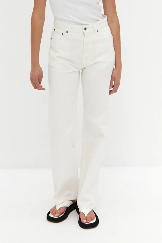 CORE Straight Leg Jeans - White
