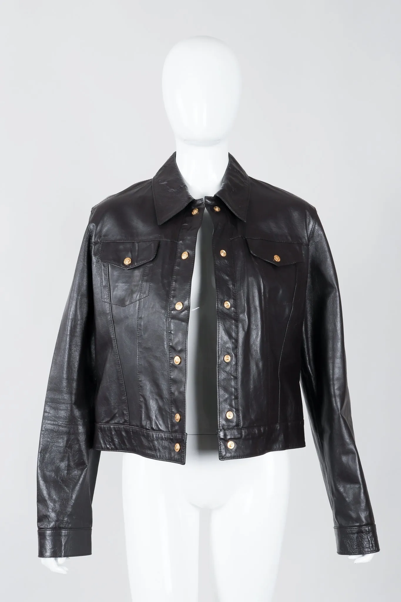 Dark Chocolate Leather Jacket
