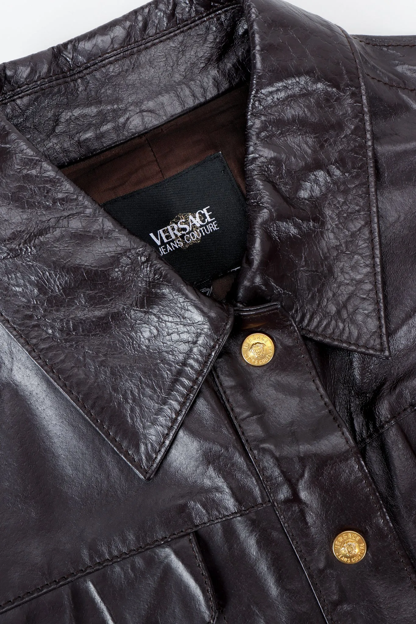 Dark Chocolate Leather Jacket