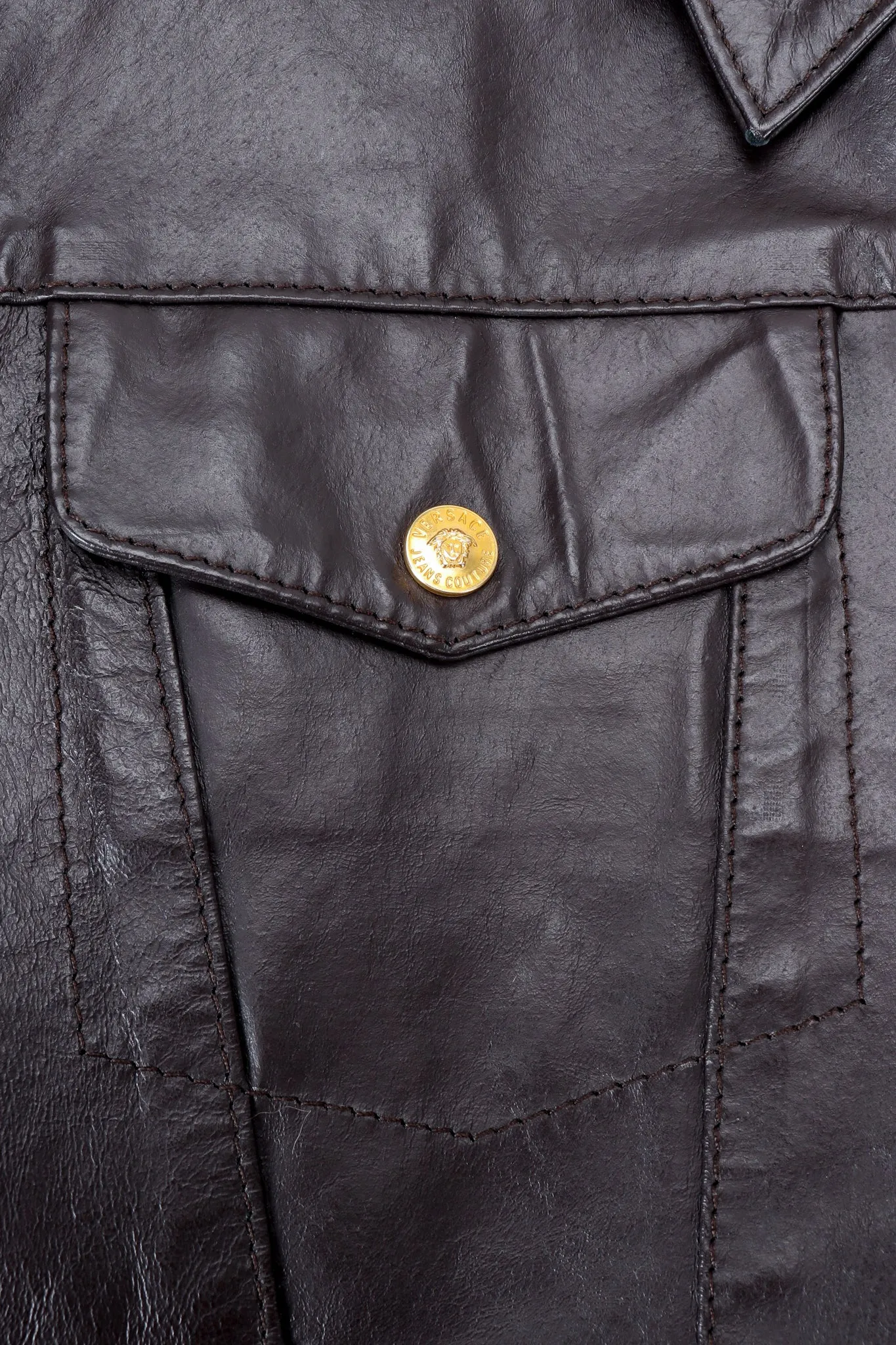 Dark Chocolate Leather Jacket