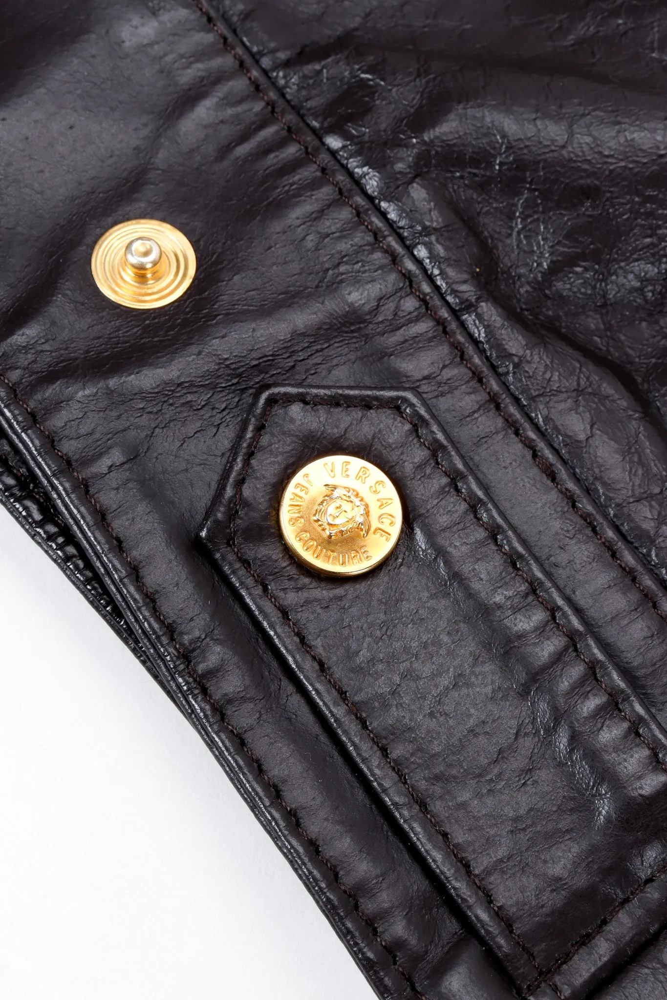 Dark Chocolate Leather Jacket
