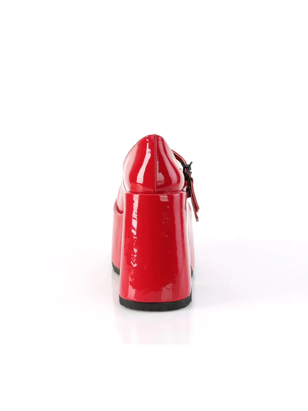 DEMONIA CAMEL-55 - RED PATENT ✰ PRE ORDER ✰