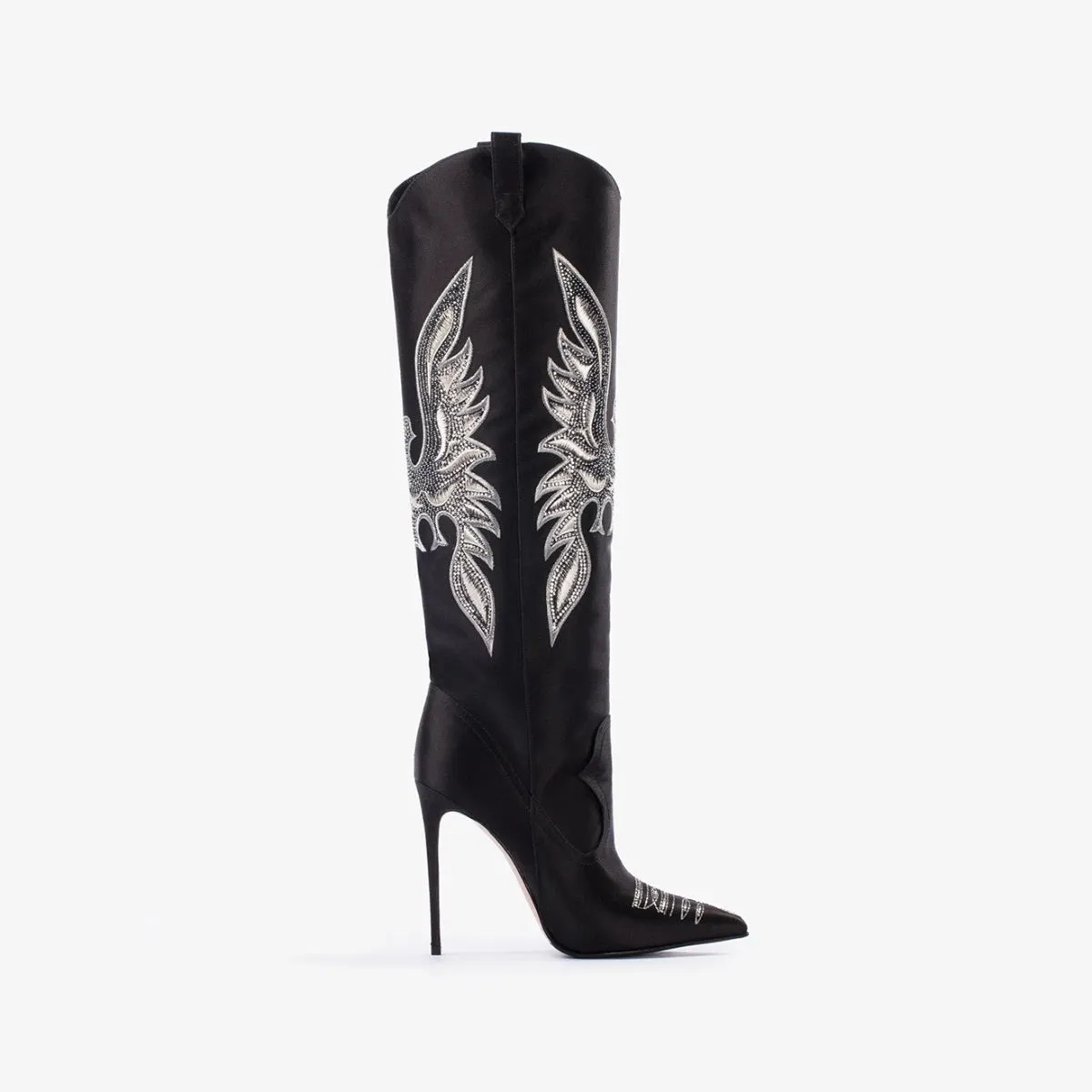 Denim Slim Fit High Heels