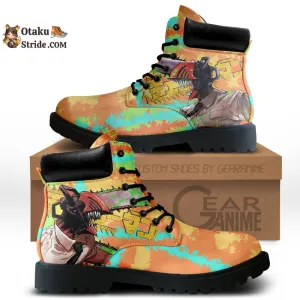 Denji Boots Anime Leather Casual