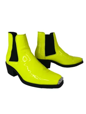 Electric Yellow Boots