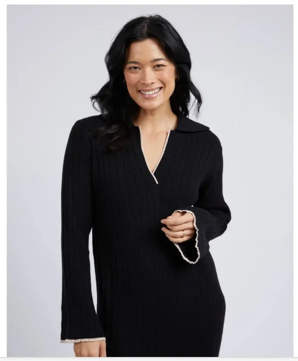 Elm Lifestyle II MAPLE KNIT Dress - black