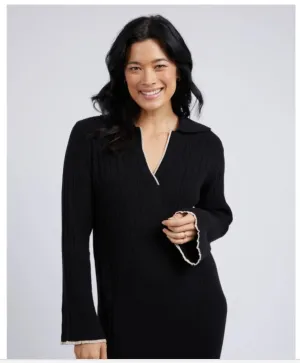Elm Lifestyle II MAPLE KNIT Dress - black