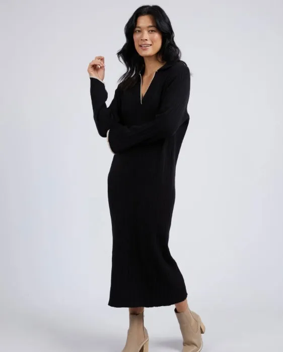 Elm Lifestyle II MAPLE KNIT Dress - black