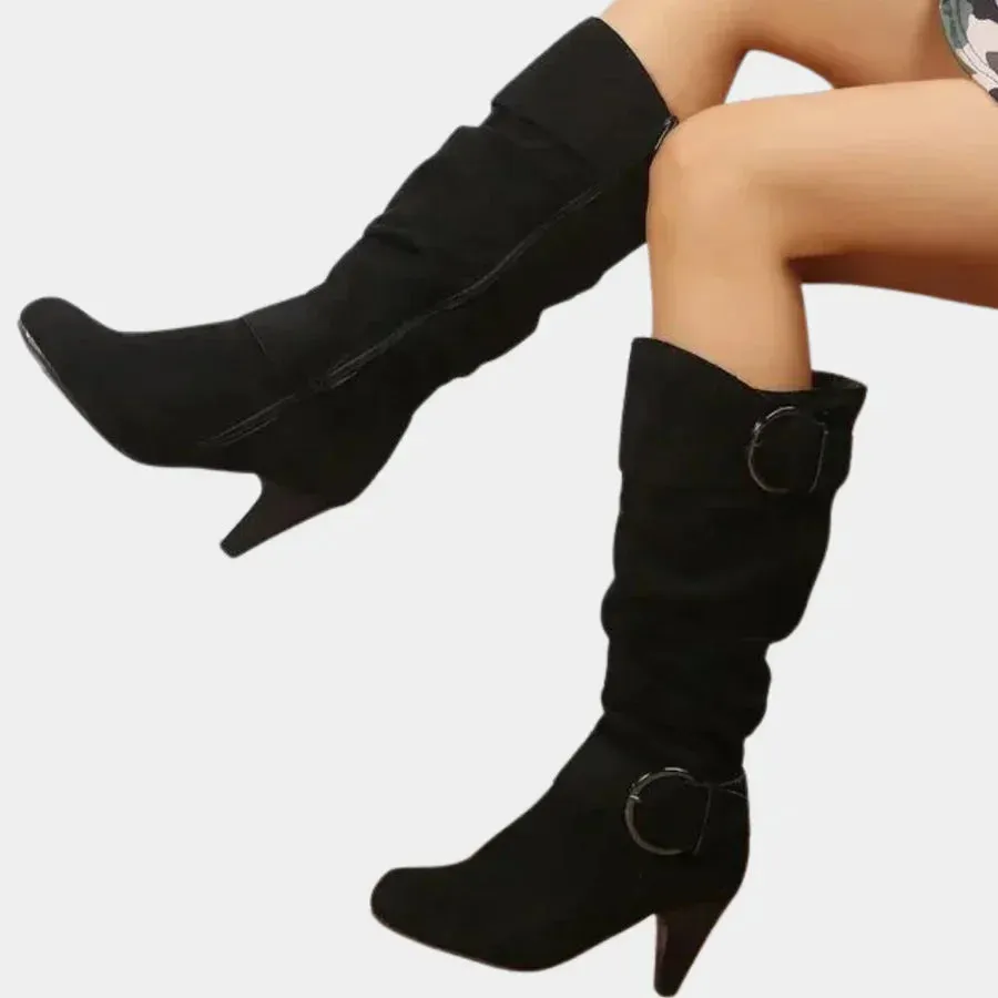 Fashionable knee high boots for women