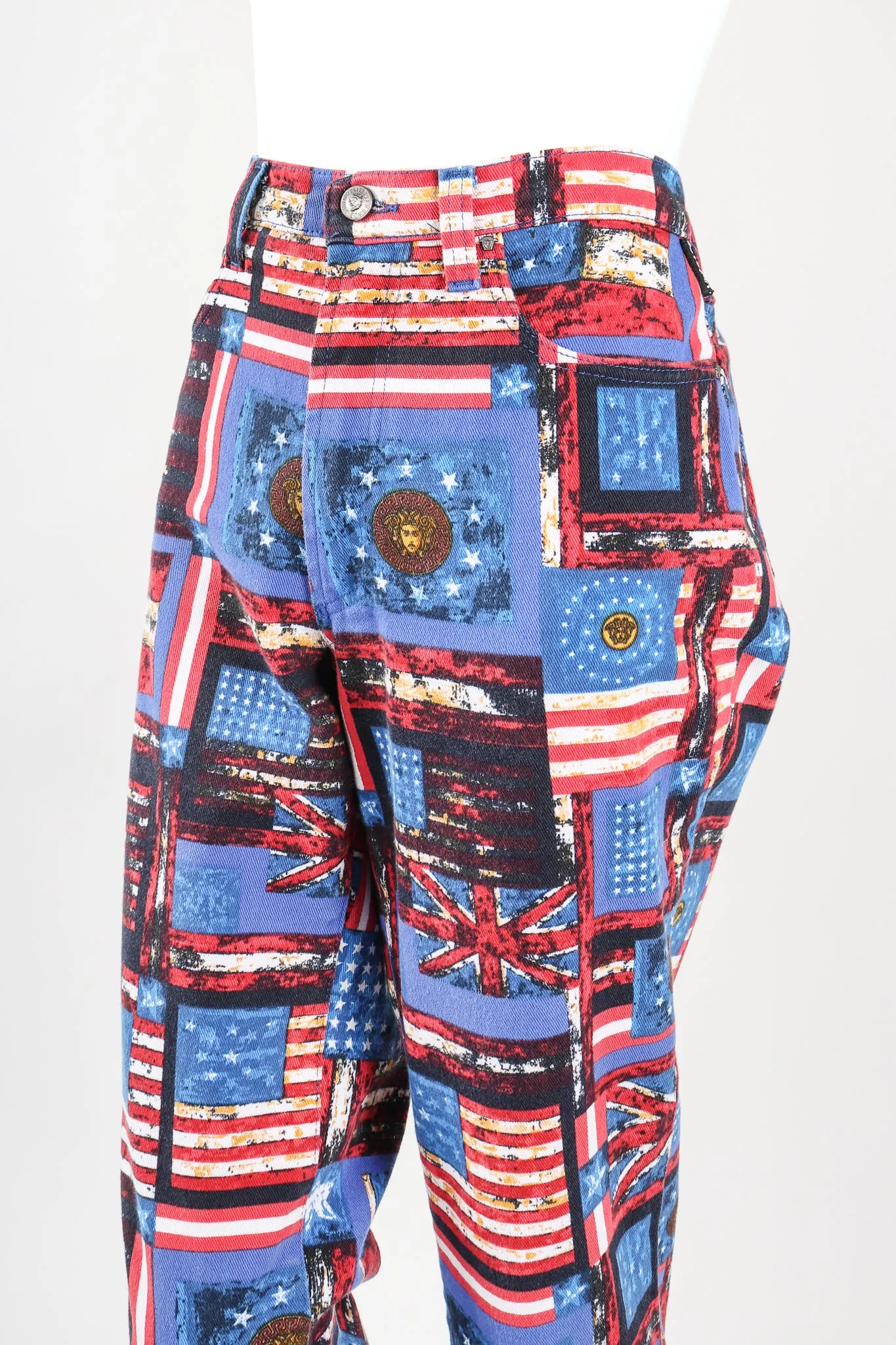 Flag Print Jean