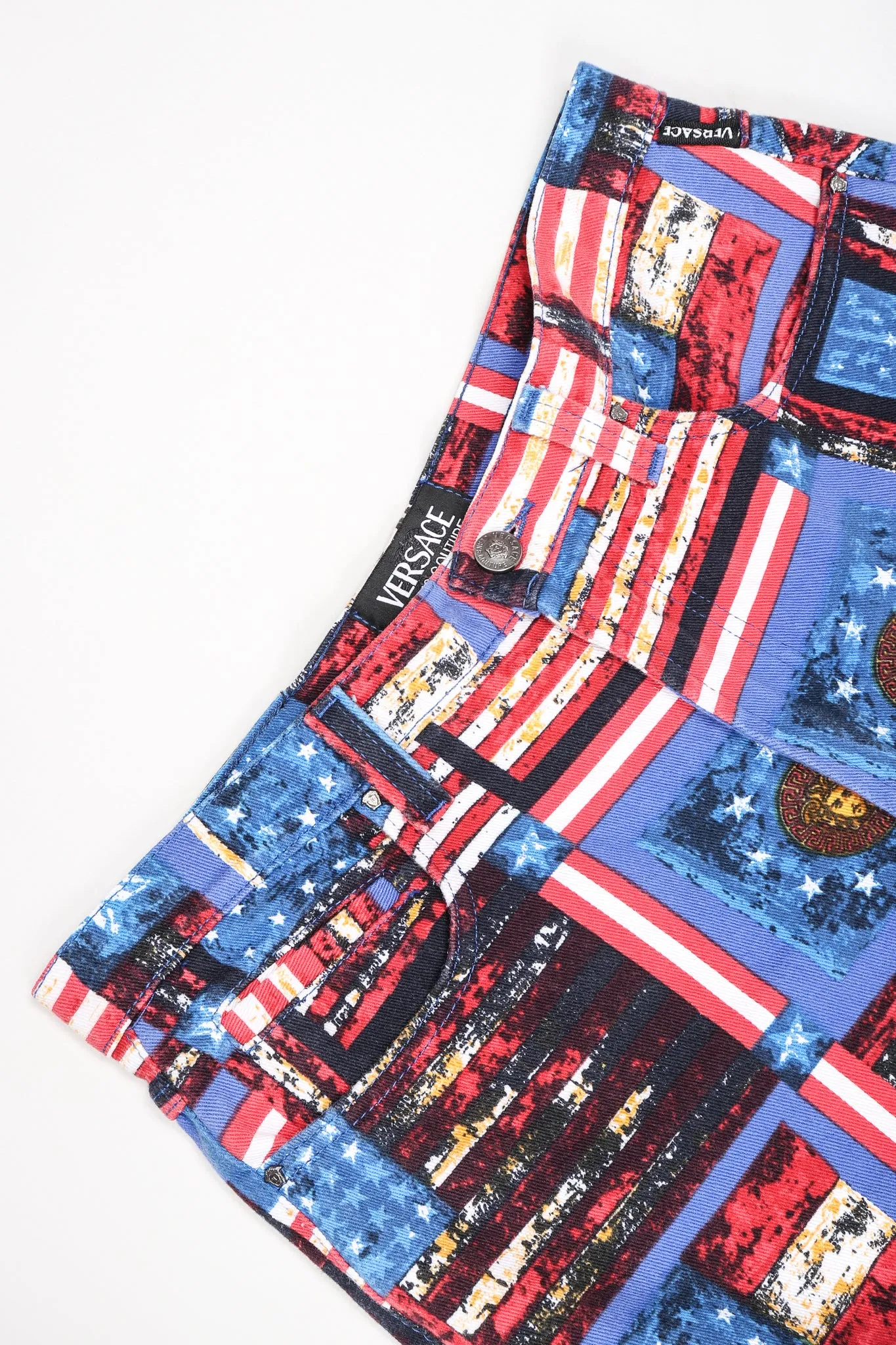 Flag Print Jean