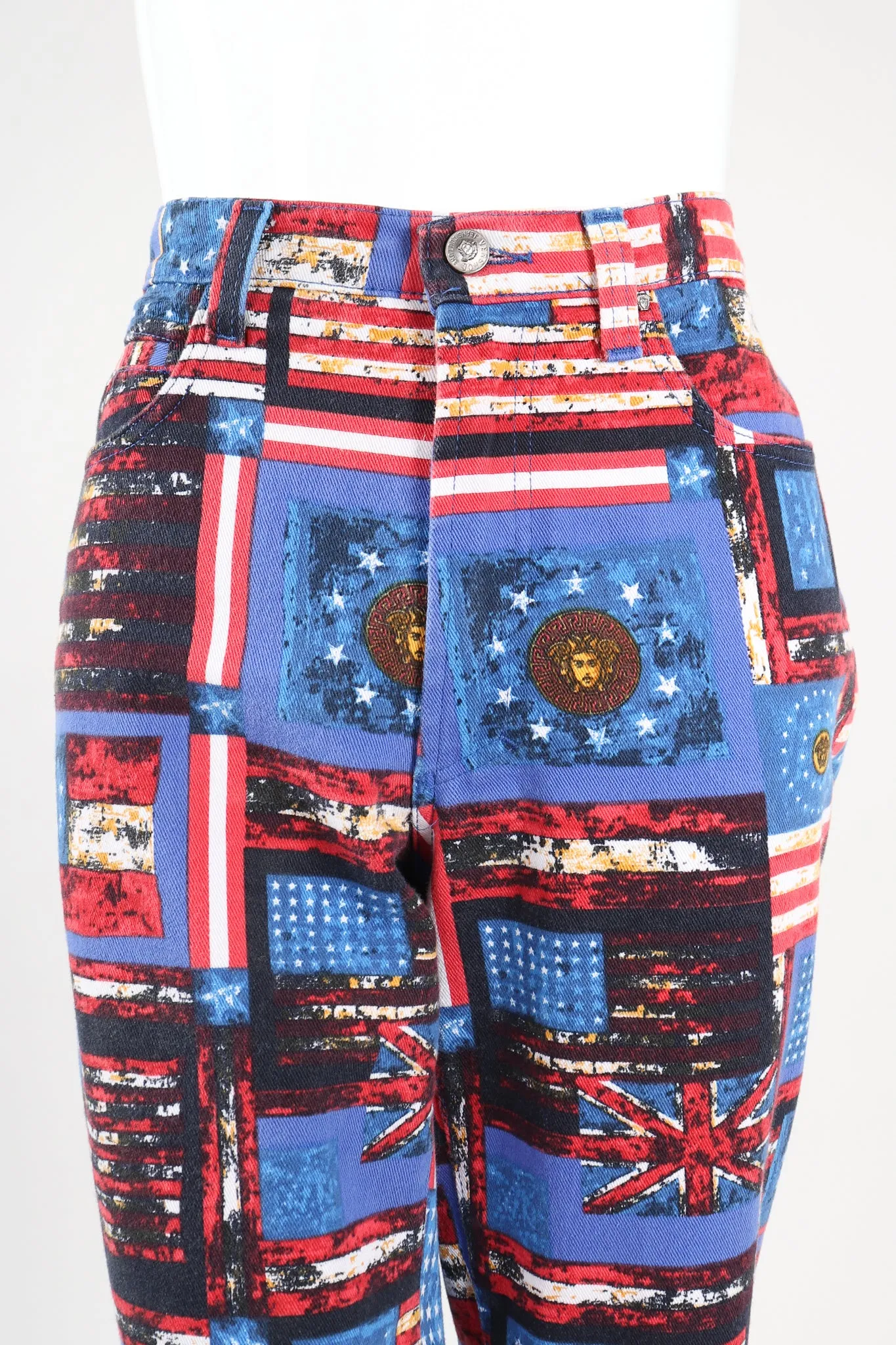 Flag Print Jean