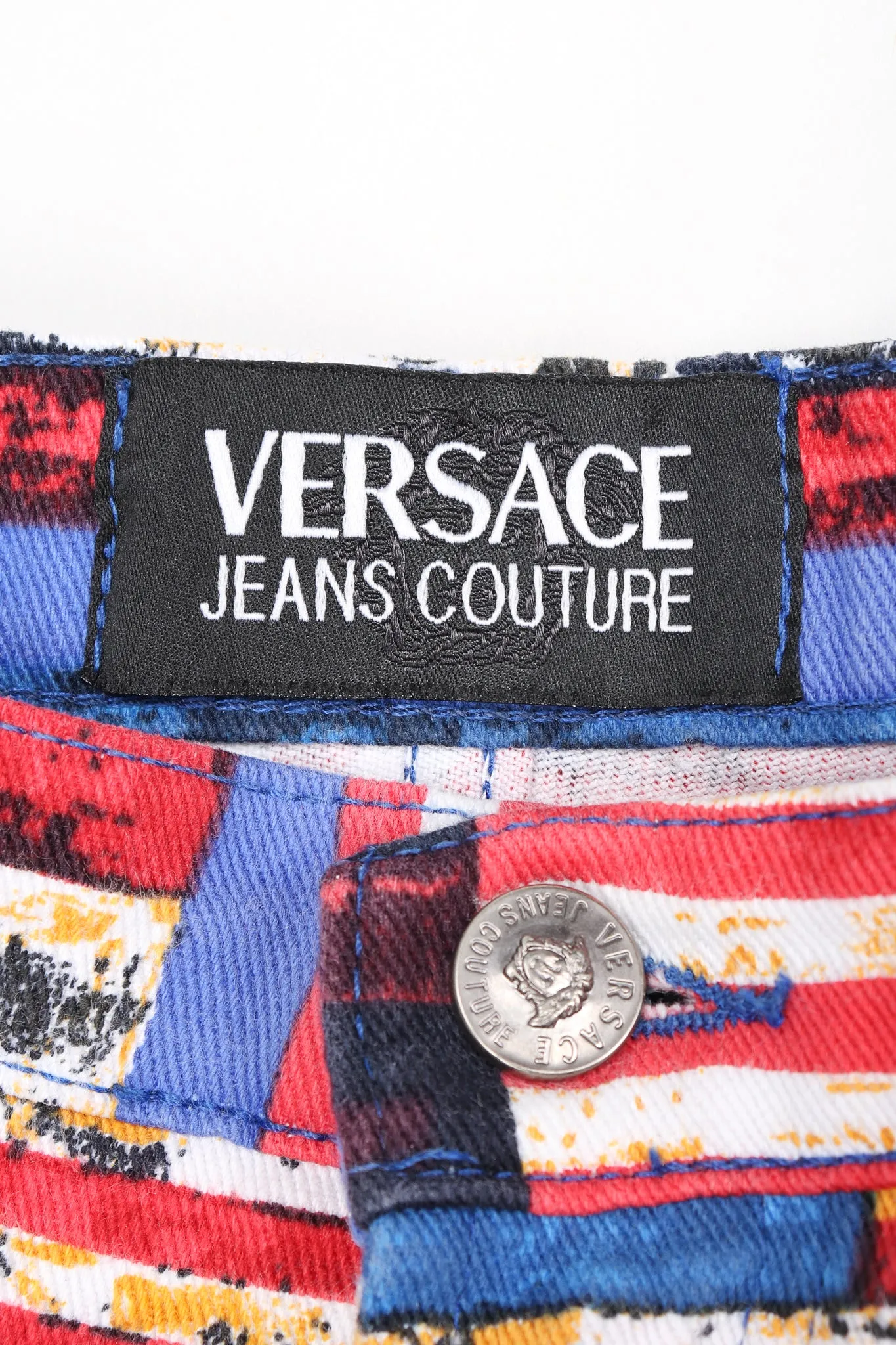 Flag Print Jean