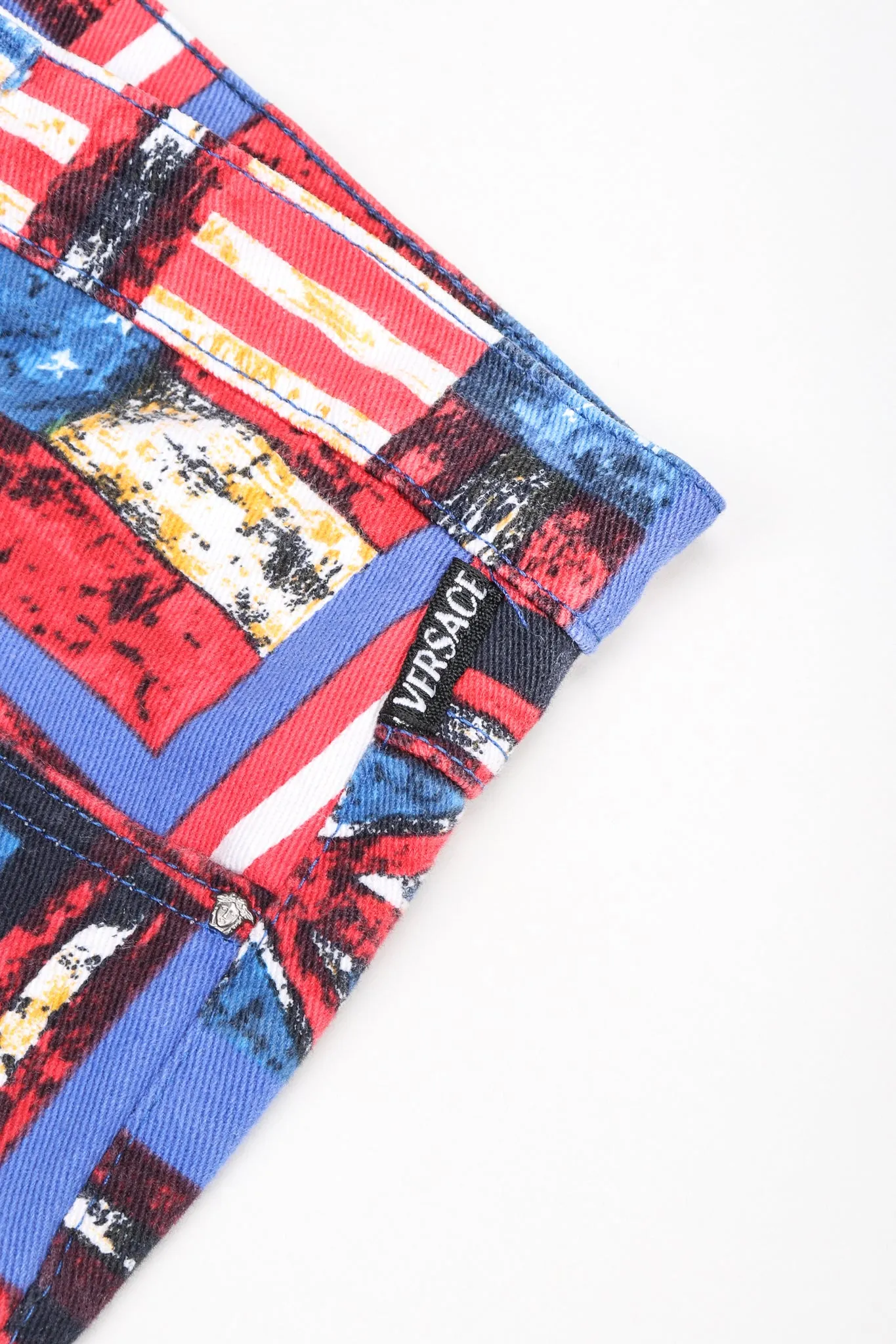 Flag Print Jean