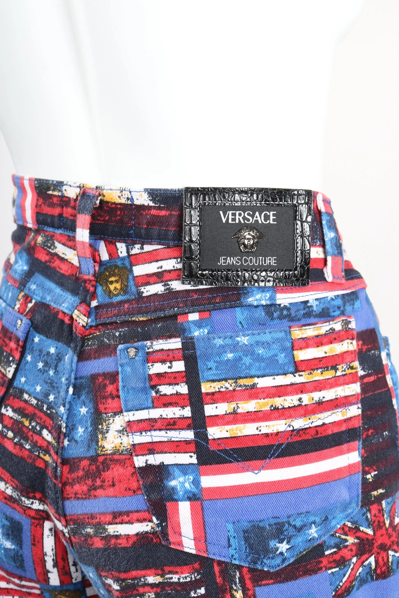 Flag Print Jean