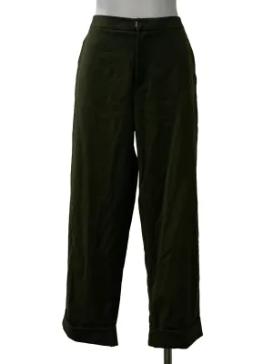 Forest Green Cropped Pants IGC