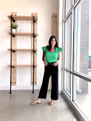 Front Pocket Knit Pants